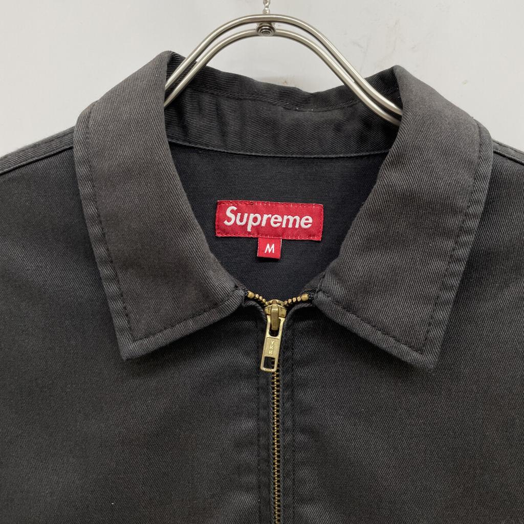 Supreme Black Marlboro Work Jacket Jacket M blackUsed