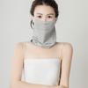 Women's Ice Silk Neck Gaiter: Ear-Hanging Summer Sunscreen Face Mask & Neck Warmer