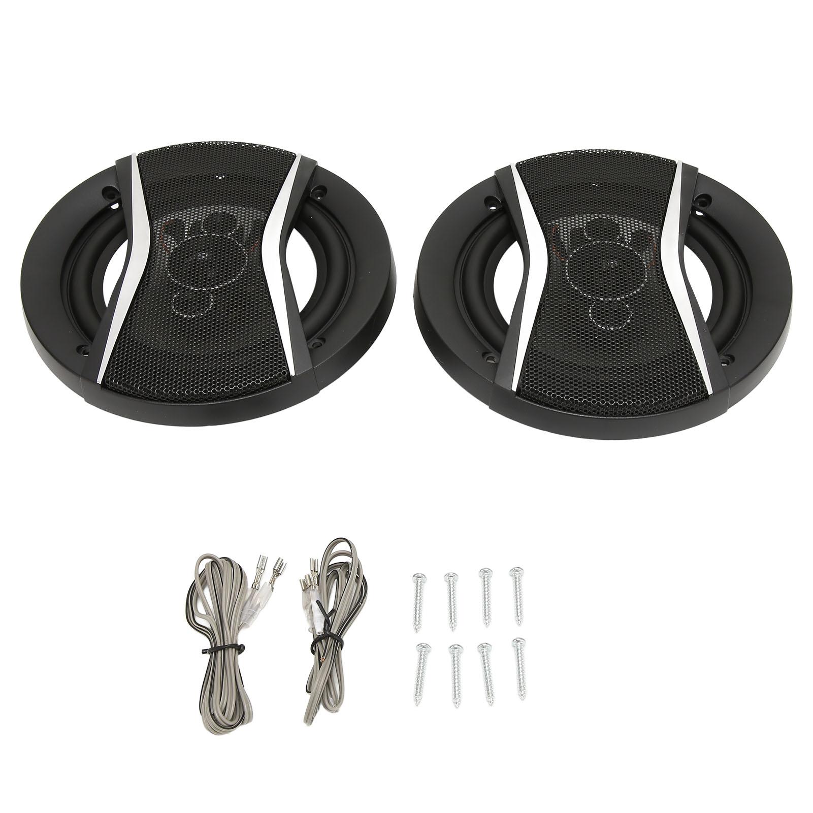 

2 шт. автомобильный коаксиальный громкоговоритель 650 Вт высокий и низкий звук 6-дюймовый автомобильный громкоговоритель для модификации автомобиля