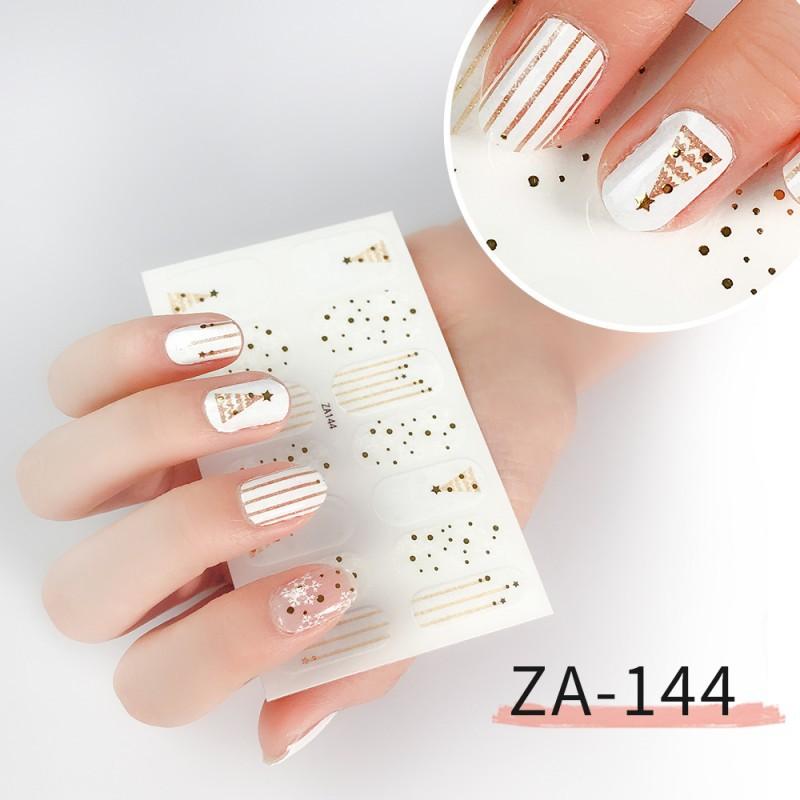 ZA Nail Sticker Full Nail Patch Nail Film Nail Film Nail Sticker Nail Tools Durable Waterproof Hand