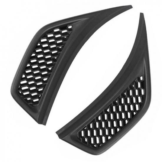 Fender Air Vent Side Marker Outlet Bezel for Jeep Gladiator Wrangler JL 2018-23