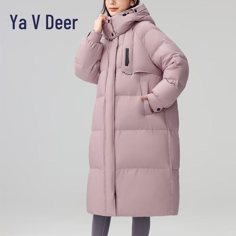 

Yalu RS Women s Long Hooded Down Jacket S