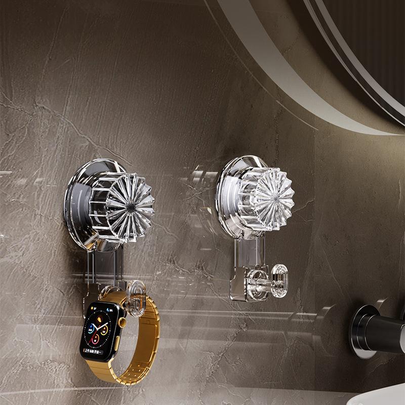 Nordic Suction Cup Hook Multifunction Simple Household Storage Attachment Light Luxury Strong Vacuum Suction Cup Hook Punch-free