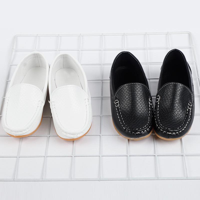 Boys' Summer Leather Loafers - New Casual Kids' Shoes 