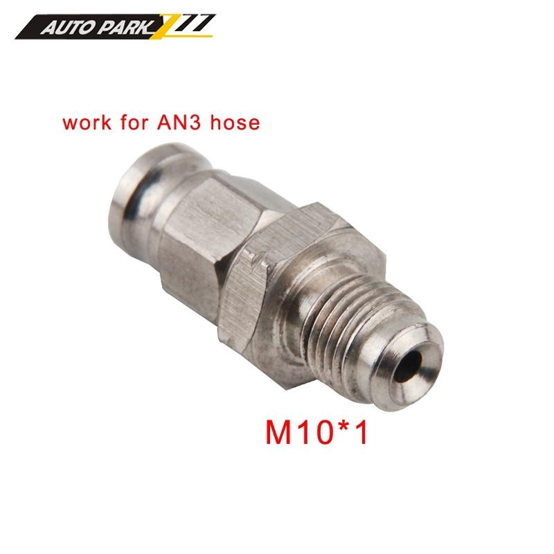 AN3 Motocykl Motorové Kolo Hydraulická Brzdová Olejová Hadice Linka Banjo Spojka m10x1 Nerezová Ocel 10mm