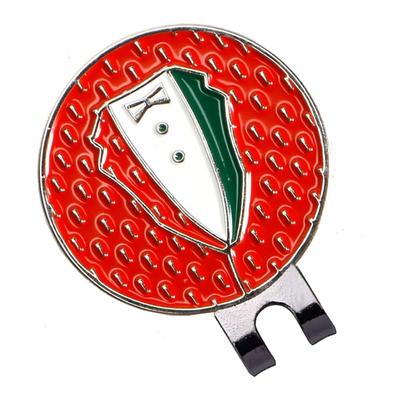 Golfball Markers Magnetic Hat Clip Suit Clothing Pattern Golfs Hat Clips Golfs Caps Clips Markers Gift for Golfs Lover