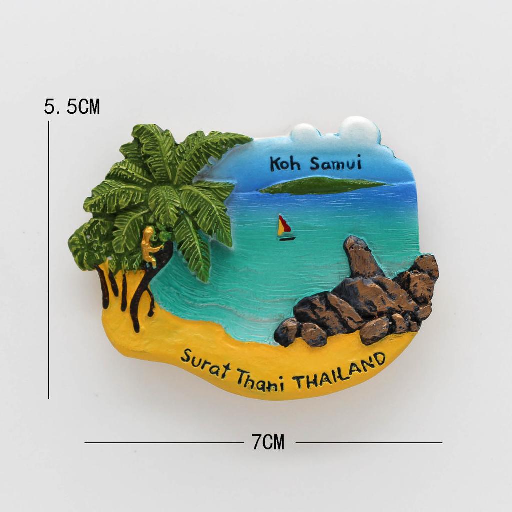 Thailand tourist magnet kühlschrank 3d magneten Italien kühlschrank magneten Paris Österreich Singapur Frankreich nizza Rumänien wohnkultur geschenk
