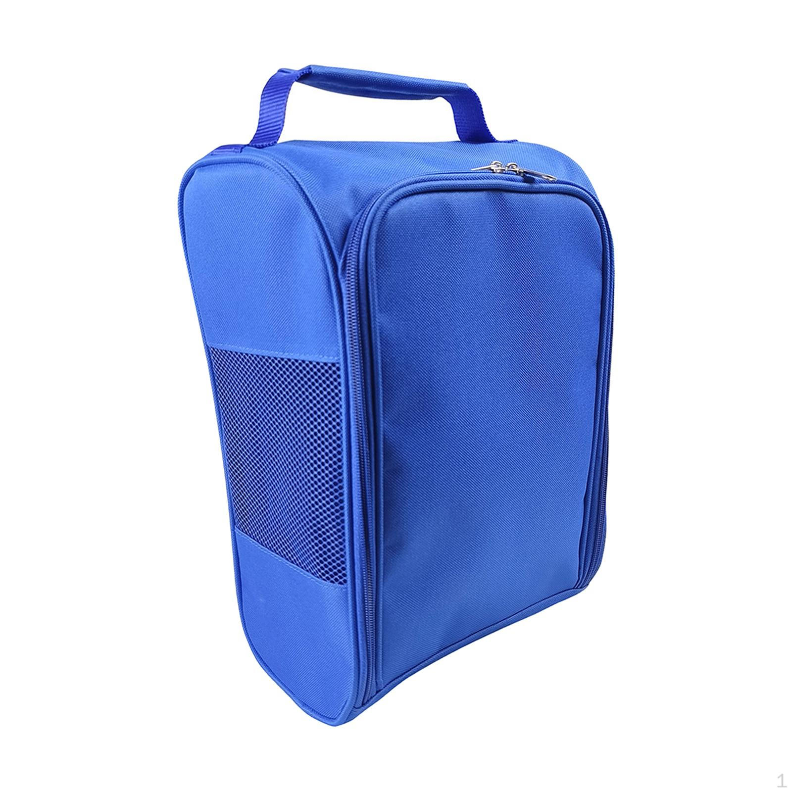 

Сумка для обуви для гольфа, подарок для игроков в гольф, аксессуары для обуви, спортивный чехол для спортзала синий