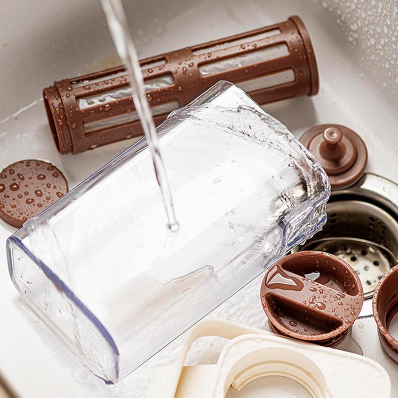 Ice Tea Pitcher For Fridge Water Pitcher With Lid 1000ml Transparent Dispenser Containers Leak-Proof For Coffee Beverage Liquid CN