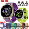 Garmin Forerunner 970 955 965 İçin 26mm 22mm Quickfit Saat Kayışı Fenix 8 7X E 6 6X/Quatix/Descent/Tactix Silikon Bileklik