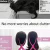 Collapsible Wig Stand for Women, Portable Wig Holder for Styling and Travel, 13.8 Inch Wig Display Head for Multiple Wigs
