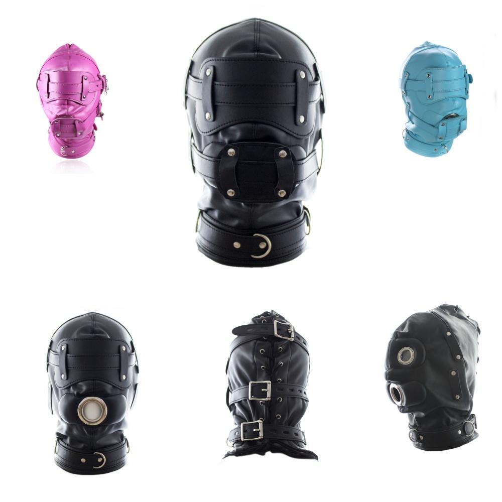 VaHppy Role Play Dog Slave SM BDSM 3 Colours Includes Dildo Gag Sex Toys for Couples Removable Eye and Mouth Cover