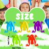 20pcs Jumping Frog Toys Finger Pressing Bouncing Frog Finger Action Training Kids Birthday Party Favors Holiday Party Gift