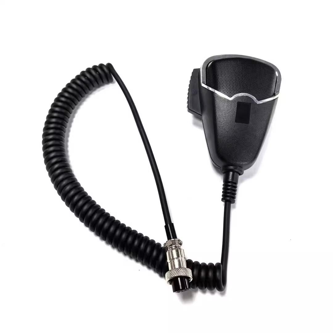 

Cobra CB Radio CB-507: 4-Pin Handheld Walkie-Talkie Microphone for Vehicles and Aviation. Other