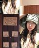 Tansanmageunesyum Jacquard Stripe Beanie (Khaki)
