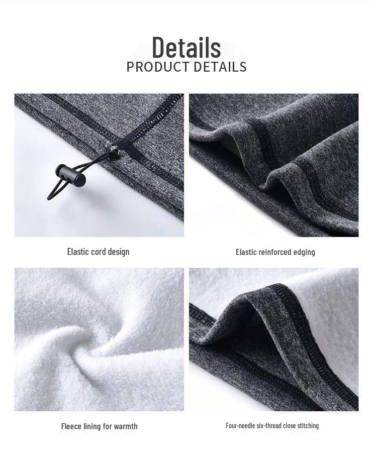 Unisex Outdoor Thermo-Fleece Nackenwärmer & Gesichtsmaske für Skifahren, Radfahren und Wandern