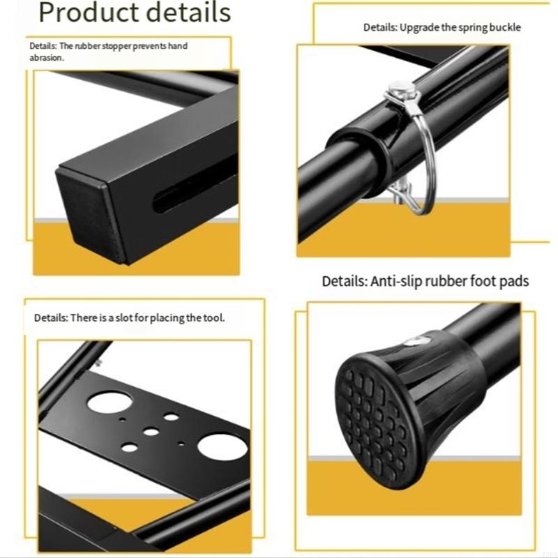 

Durable Ladder Stabilizer Constructed from Aircraft Grade Material Supports 380 Lbs Weight Adjustable Legs for Different Needs China Mainland
