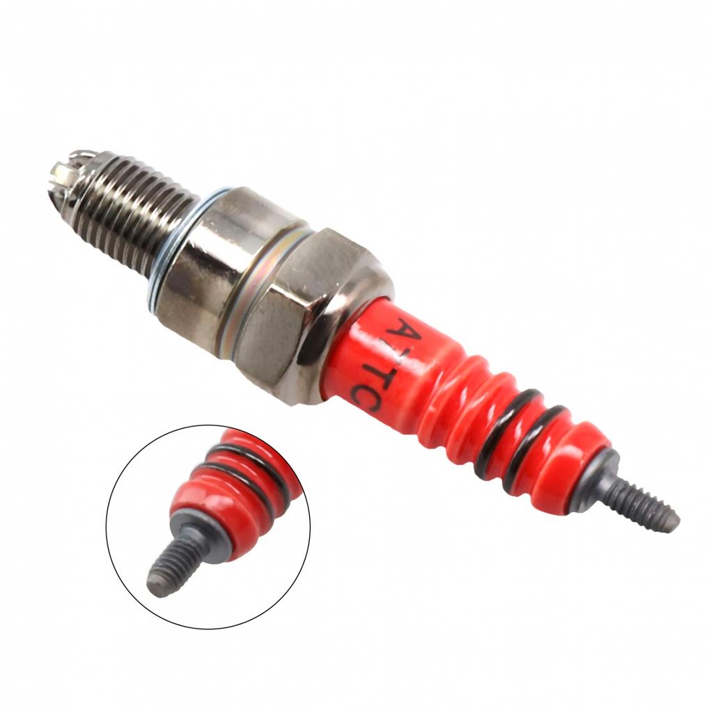 1* Hochleistungs-3-Elektroden-Zündkerze A7TC Für 50CC-150CC ATV Motorrad