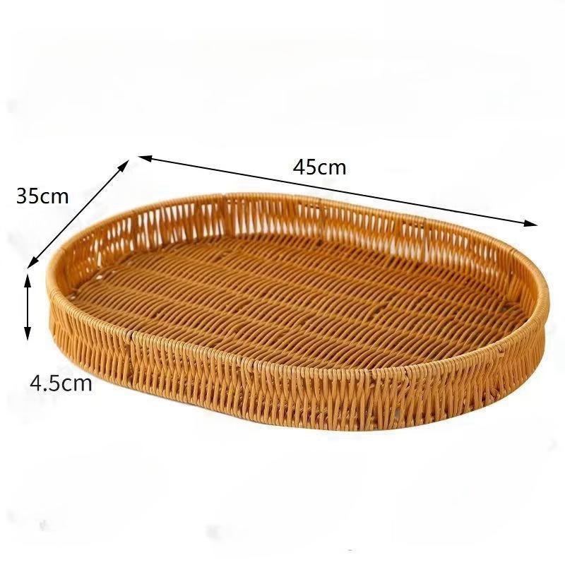 Rattan Storage Fruit Basket
