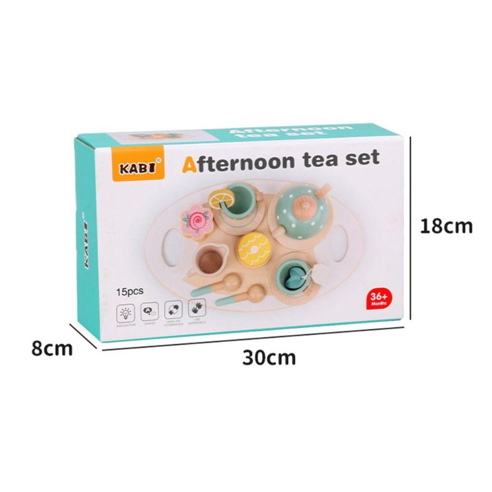 Food Afternoon Tea Set Toy Intellectually Beneficial    Toddlers Girls Boys