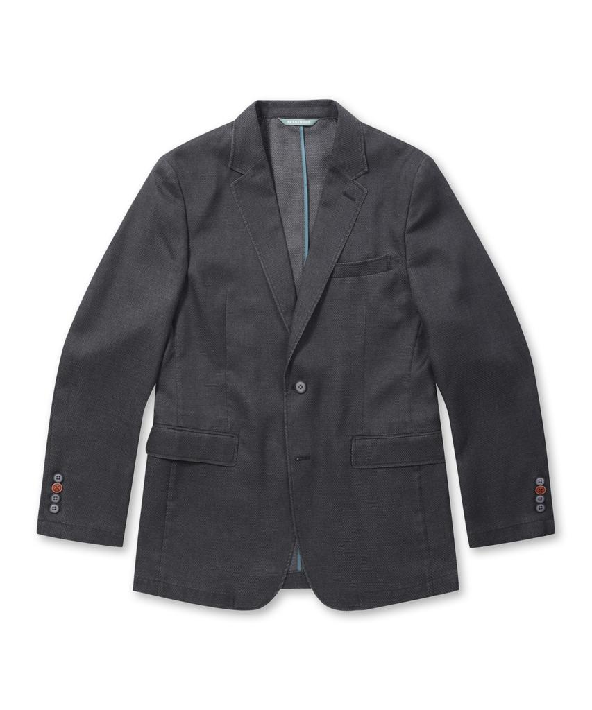 Brentwood Solid Linen Blend Pigment Washed Jacket Brjcm25531Gyd