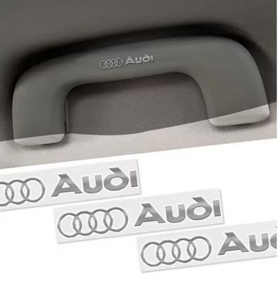 New 3D Metal Emblem Stickers Car Styling For T Sline A3 Q5 B9 B7 C6 A4 RS S1 B8 8P 8V B6 A5 A6 C7 Auto Interior Decoration Decals
