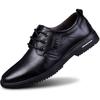 Leather shoes men's soft cowhide spring and summer breathable soft sole business men's trend