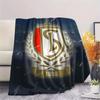 Standard Liège Logo FlAannel Blanket, High Quality Comfortable for All Seasons, Home Decor, Warmth and Comfort