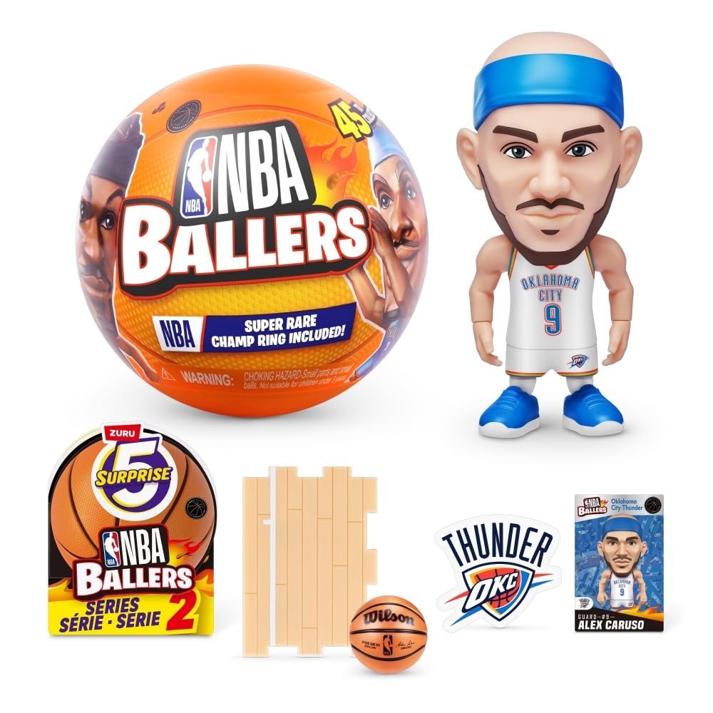 5 Surprise New NBA Ballers Series 2 Figure ZURU (1 Pc) [Parallel Import]