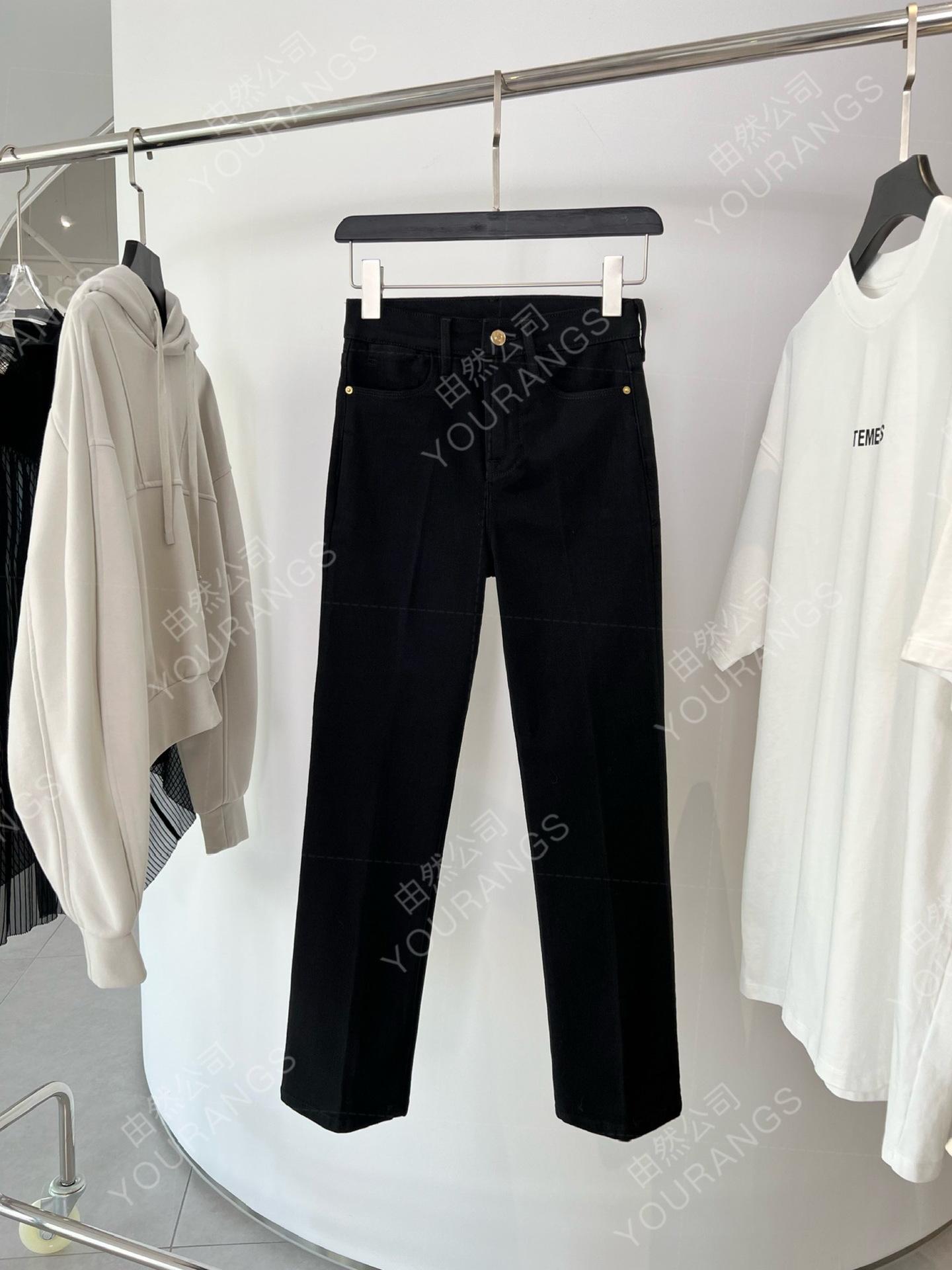 Early Spring High-Stretch Straight Leg Denim Jeans – Black Base or Classic Blue, Slimming Skinny Fit 28