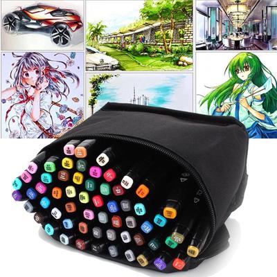 MAITA MaleWardrobeTouchfive Marker Set Dual Head Sketch Markers Brush Pen for Draw Manga Animation Design Art Supplies