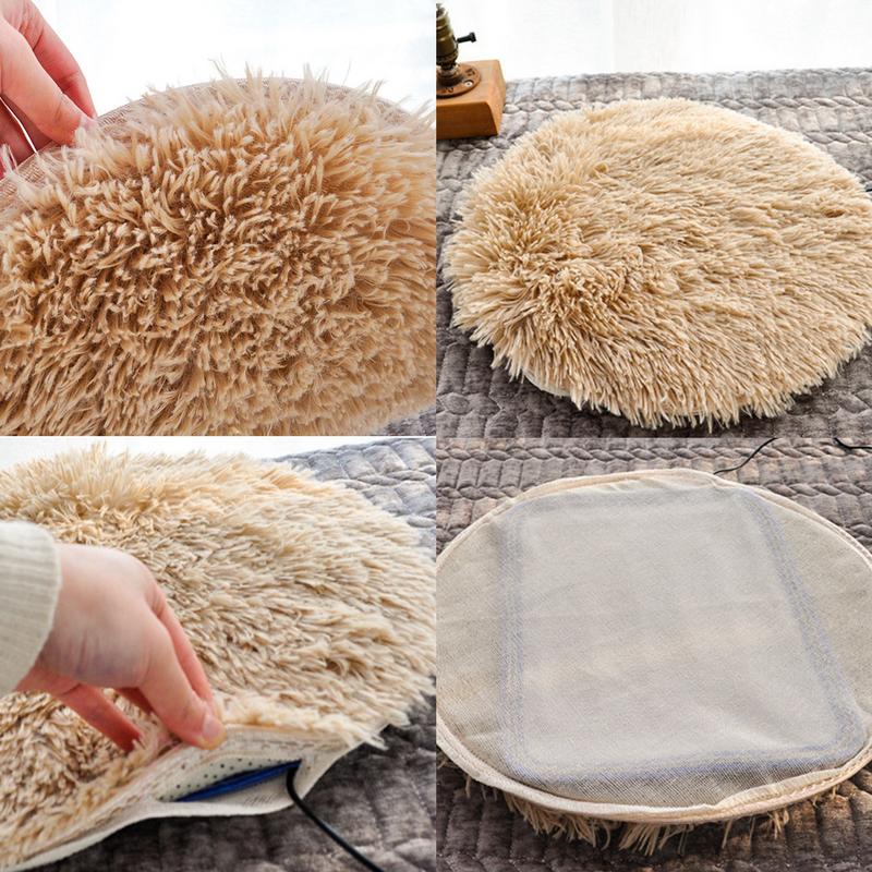 Pet Heated  Blanket Warm Dog Bed Mat Indoor Pet Good Thermal Insulation Effect Heating Pads for Cats Dogs with USB Electric Pads