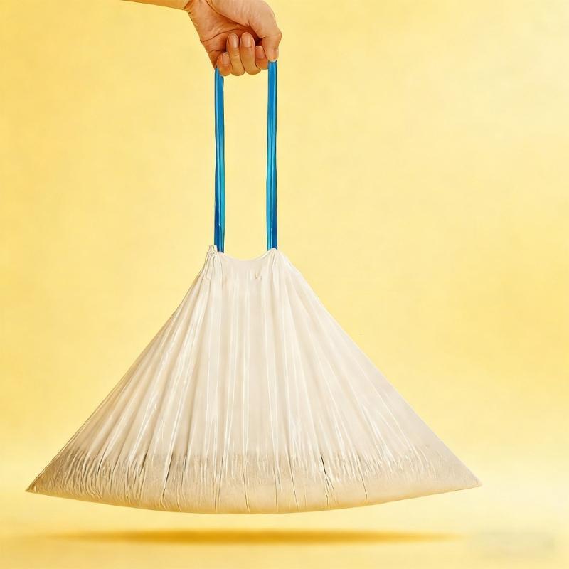 Waste Bags for Cats Litter Pan for Cats Litter Box Large Drawstring Bags Thick Cats Poop Bag for Cats Litter Box