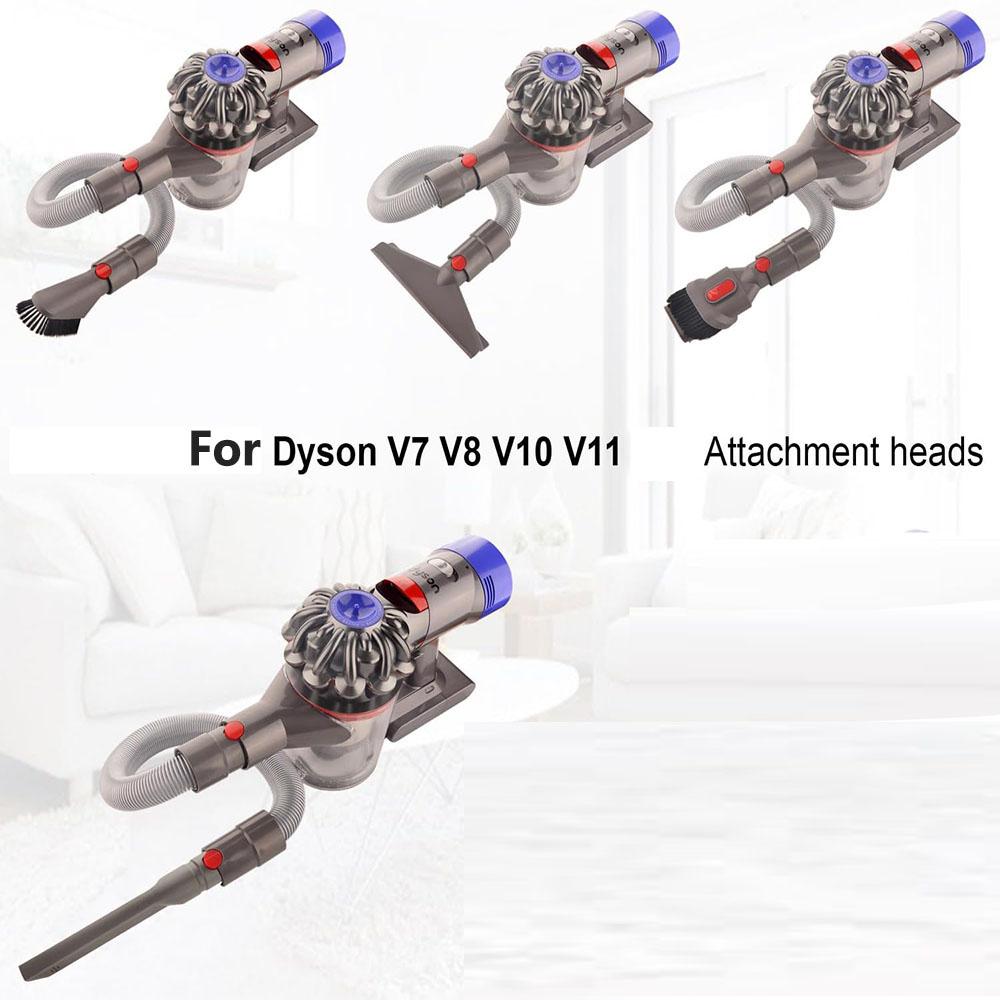 4Pcs Brush Attachment Kit for Dyson V7 V8 V10 V11 Vacuum Cleaner Accessories
