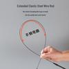Cat Scratch-Proof Suction Cup Teaser Toy with Feather & Bell