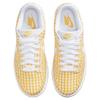 Nike Dunk Low Comfortable Slip-resistant Wear-resistant Low-top Skate Shoes for Women In Yellow and White DZ2777-700