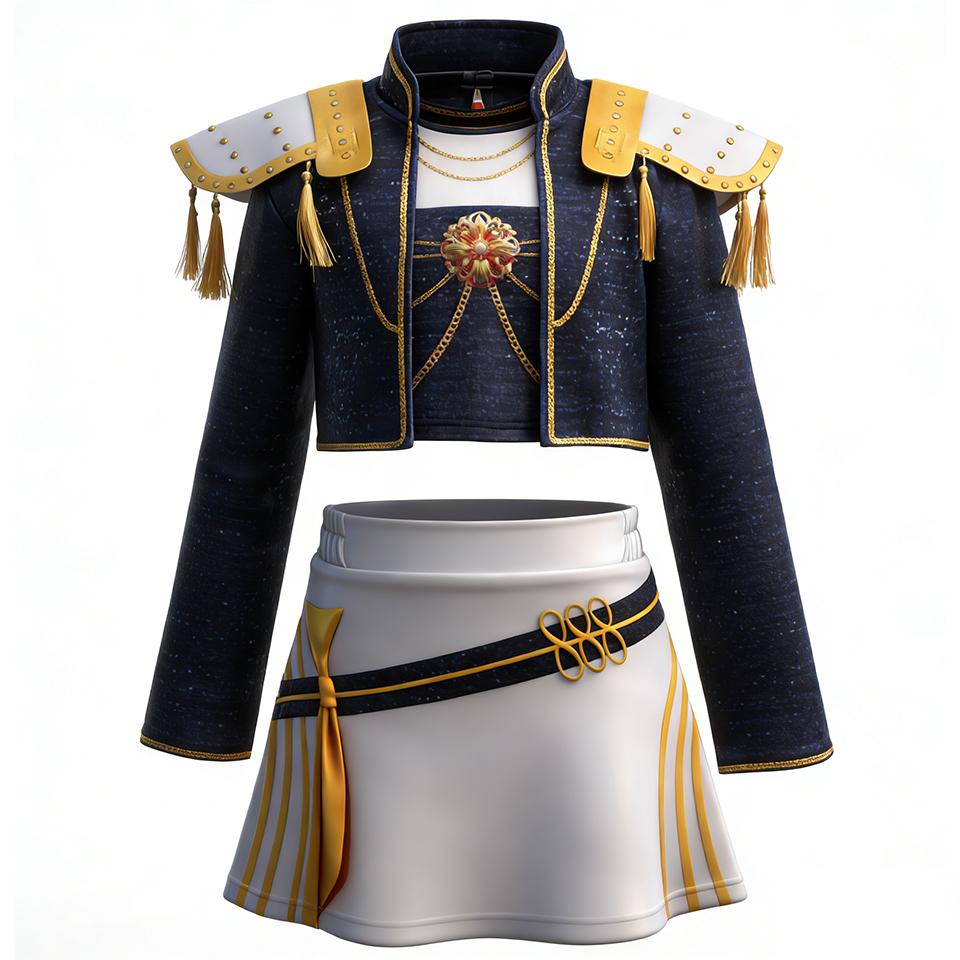 Epic Charm Kids Clothes Halloween Cosplay Star Stage Performance Girls Outfits Fashion Costume Party Star Children's Clothing