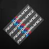 4 Stück Auto Türgriff Emblem Performance 3D Aufkleber Für Bmw M F30 F31 F34 F35 F80 G30 G31 F01 F02 F20 F21 F52 E46 X1 X3 X5 X6 X7