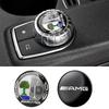 Pentru Mercedes Benz 29mm Autoturism Control Central Multimedia Buton Capac Ornament Buton Autocolant Pentru Mercedes Benz AMG GLC C CLA GLA W205 W2