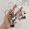 Anti Rust and Windproof Laundry Clip for Pants/towels/socks, Space Saving Stainless Steel Hanger with Hooks-