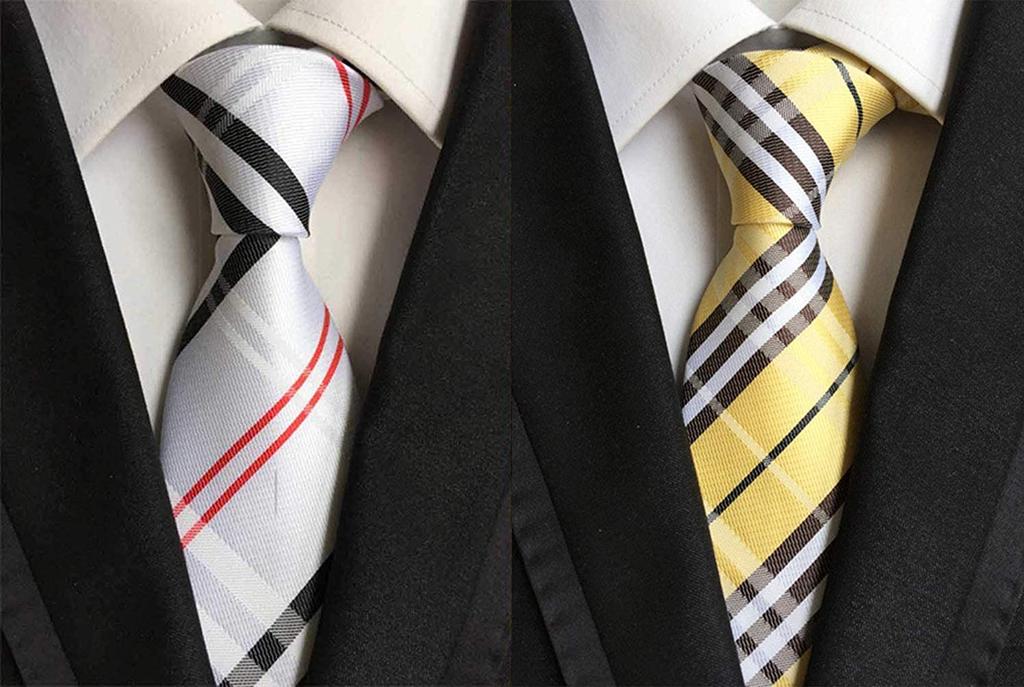 [Mendens] High-Density 6-Piece Set of Neckties, 8cm Wide, Stylish, Popular for Weddings, Business, Formal Occasions, Washable