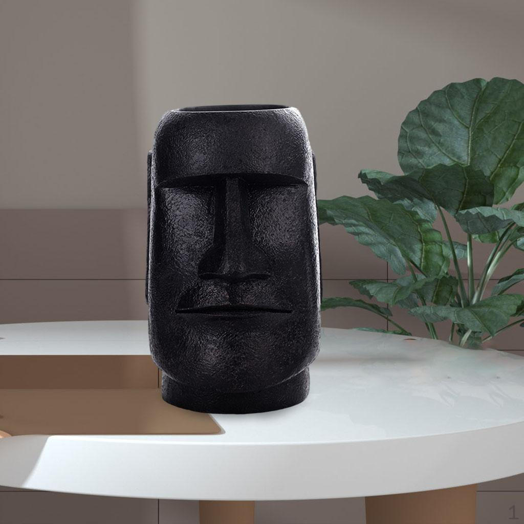 1 Antike Osterstatue, Massives Megalithisches, Monolithische Dekoration AHU, Römisch für Zimmer ,,