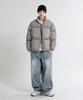 Lemain Second Essential 2-Way Oversized Puffer Short Padded Jacket [Grey]