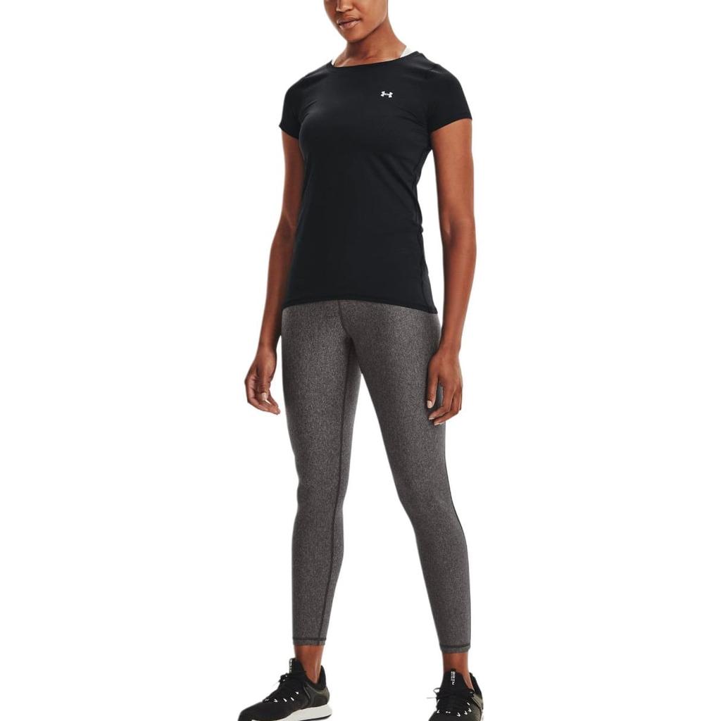 Under Armour Set In Sleeve T Shirt Women's Black 1328964-001
