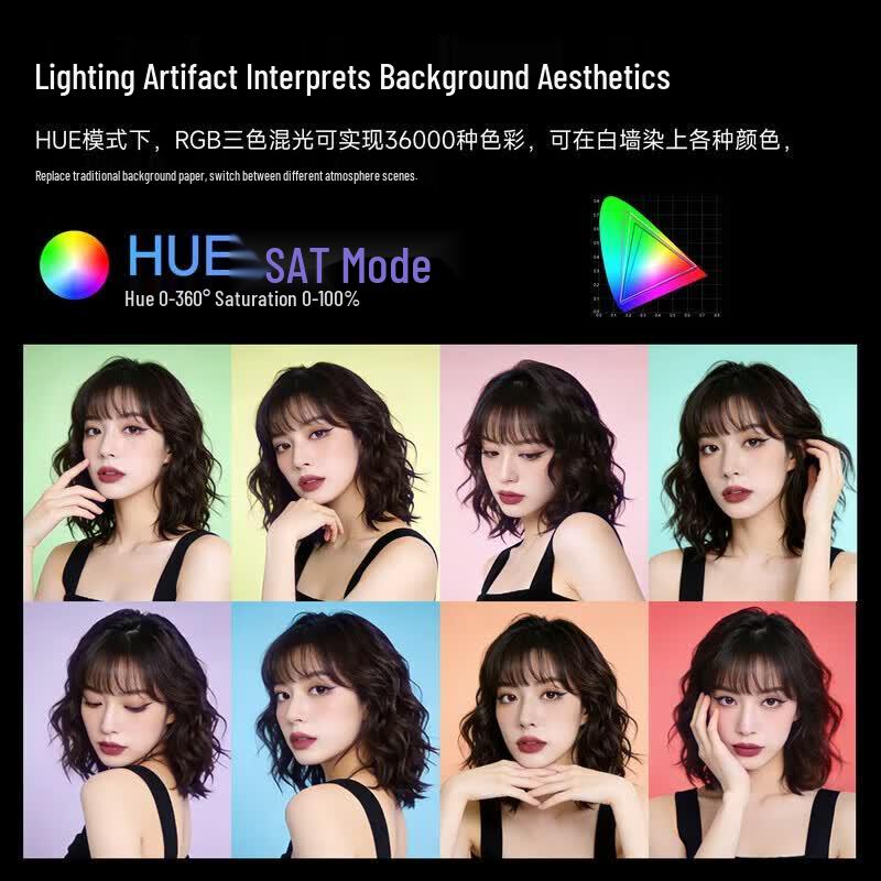 Miaotu CL500R 520W RGB Full Color LED Video Light