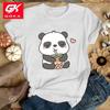 Cute Panda Tees Women Casual Short Sleeve Clothes Streetwear Tops Fashion Hip Hop Clothing Women T Shirts