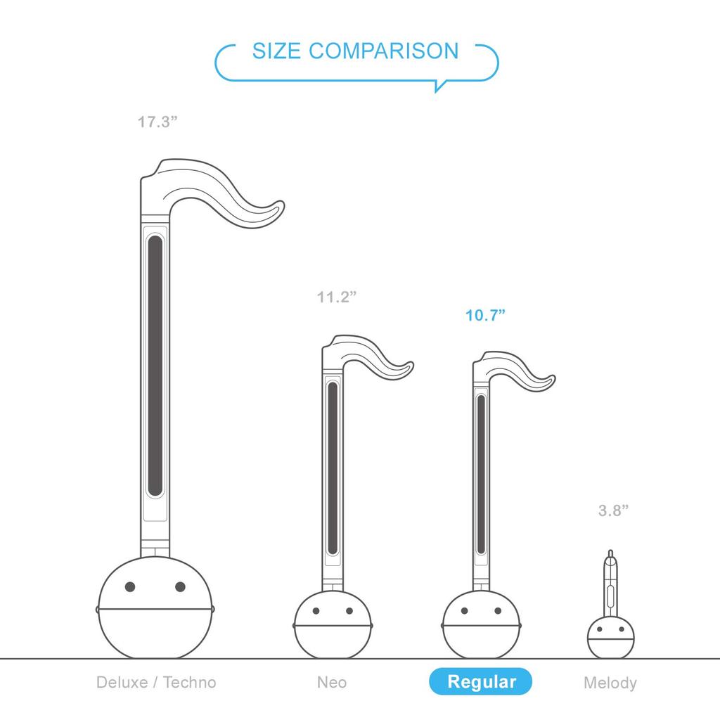 Hamee Cube Otamatone Crystal (Clear Blue)