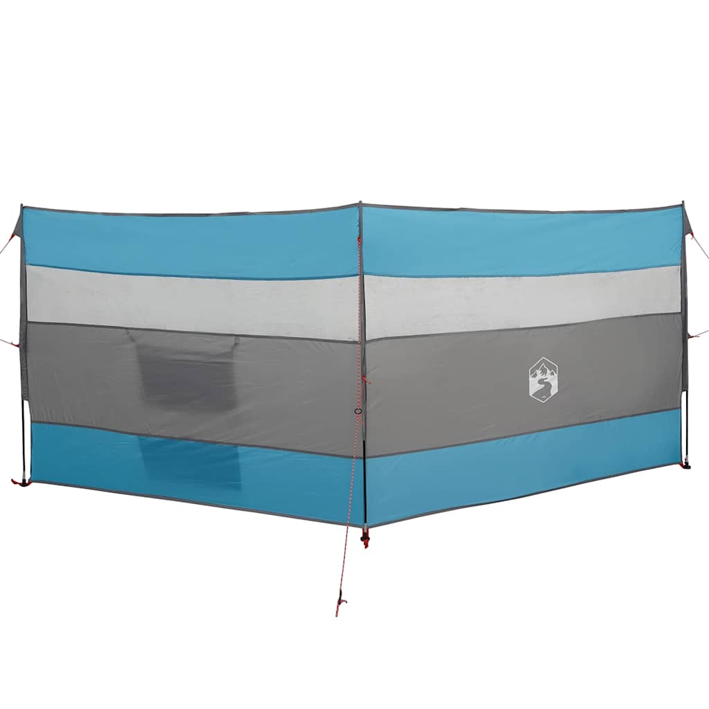 Camping Windbreak Blue 340x130 cm Waterproof
