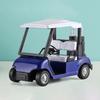1:20 Scale Golf Cart Model Toy Car Metal Diecast High Simulation Pull Back Vehicle Models Ornaments Collection Boy Birthday Gift