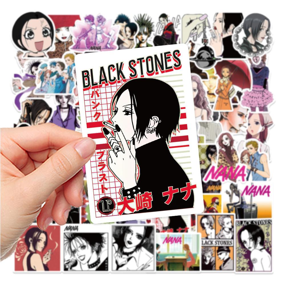 10/30/50pcs Cool NANA Anime Stickers Waterproof Graffiti Stationery Phone Classic Japanese Manga Decals Toys Gifts